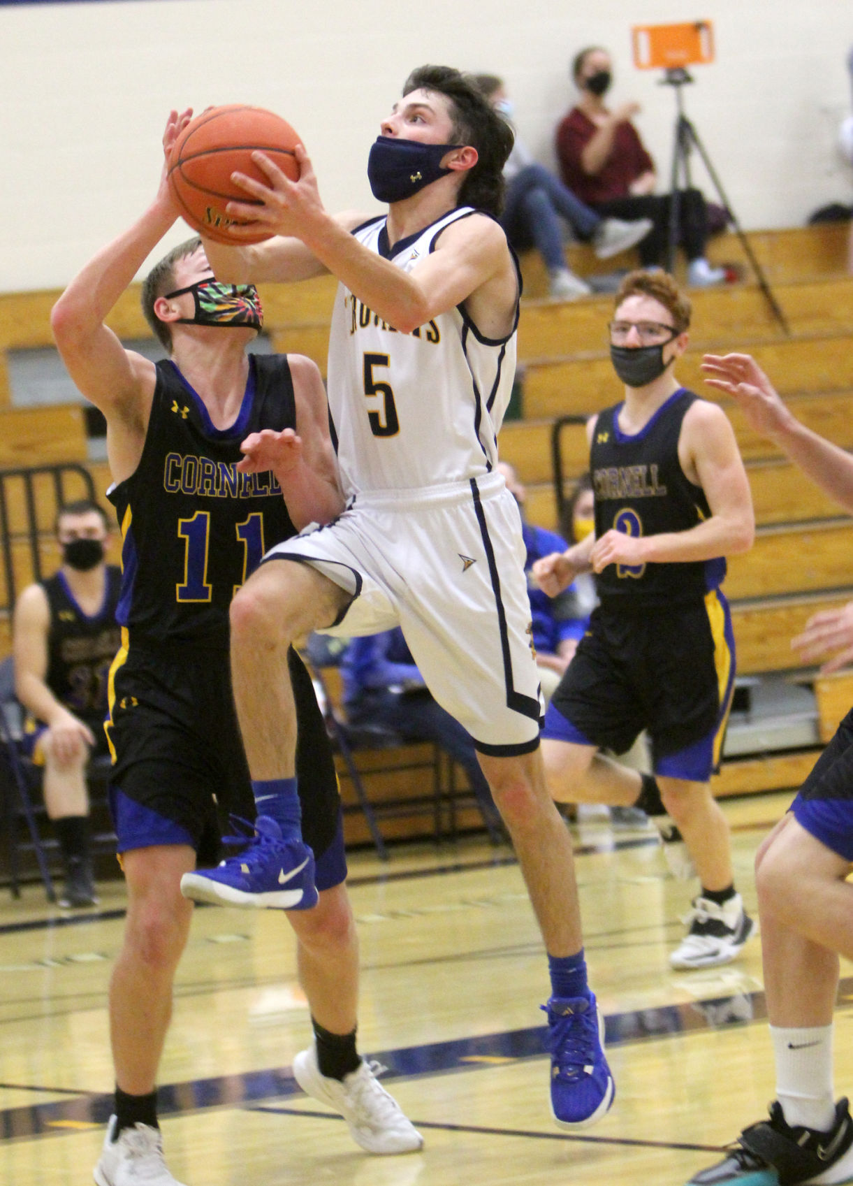 Cornell at New Auburn boys basketball 1-15-21